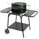 Grelha Master Grill &amp; Party Round com 2 prateleiras, rodas, aço, MG906