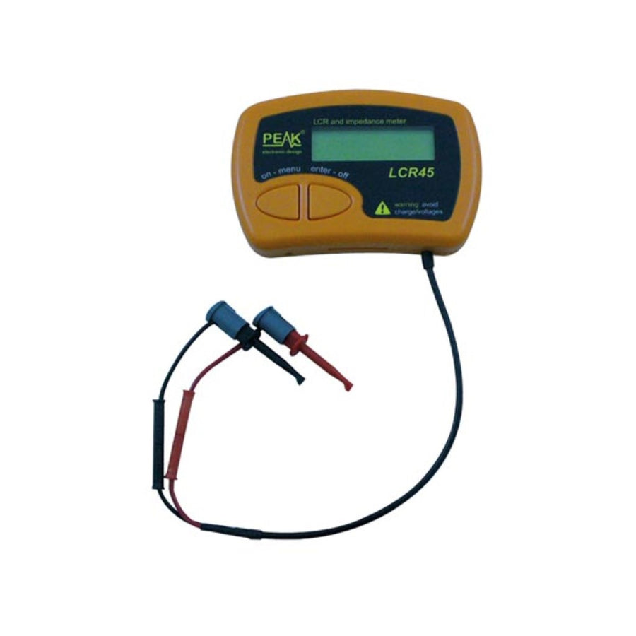 Analizador de impedancia Peak LCR45 medición de resistencia inductancia capacitancia