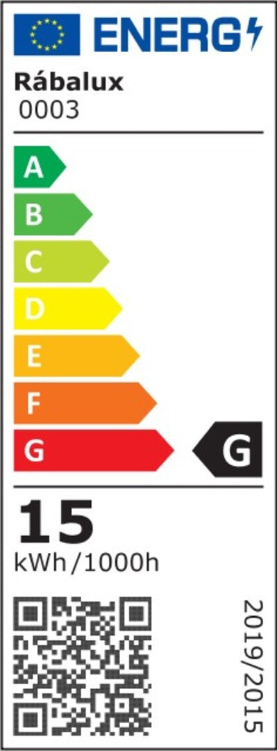 Candeeiro de Sal-gema Rabalux, Decorativo, Estilo Mediterrâneo, 15W, E14