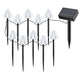 Rabalux Luzes Solares, 10 luzes, LED, IP44, cúpula cogumelo, Skadar