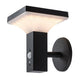 Candeeiro de parede exterior Rabalux, lâmpada solar, IP44, LED 4W, Geleen