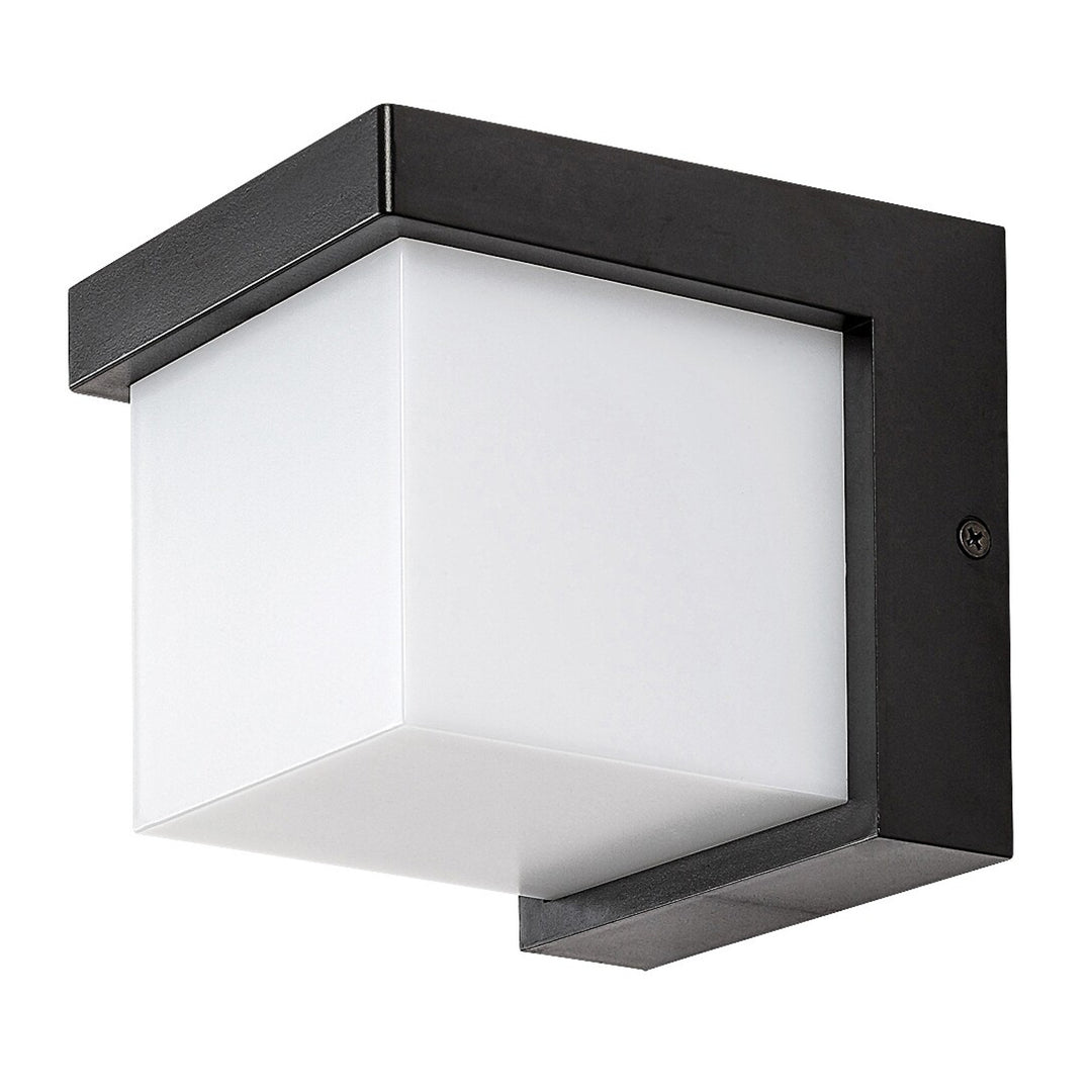 Candeeiro de parede Rabalux para exterior, LED 10W, IP54, preto, Andelle