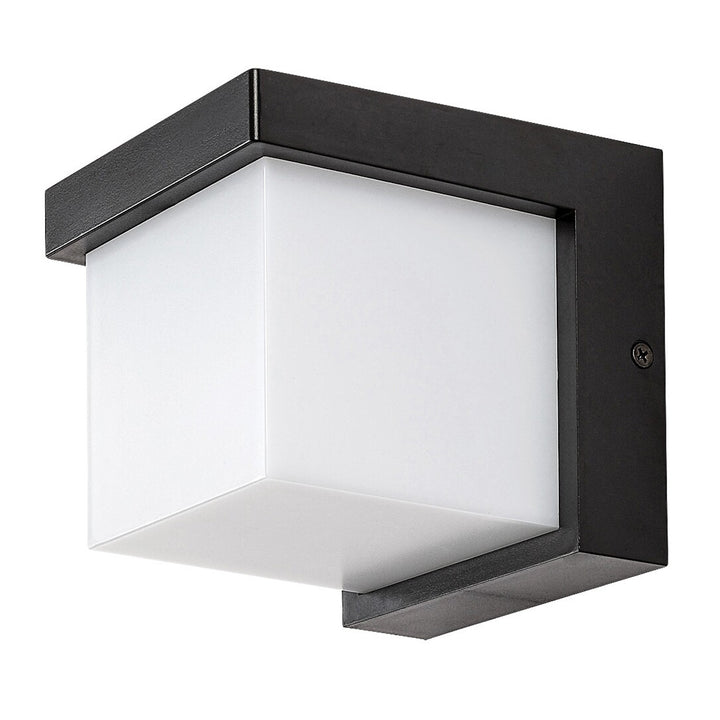 Candeeiro de parede Rabalux para exterior, LED 10W, IP54, preto, Andelle