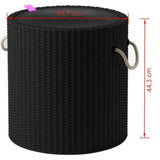 Mesa de banqueta Keter Cool com arrumação, assento, cor antracite