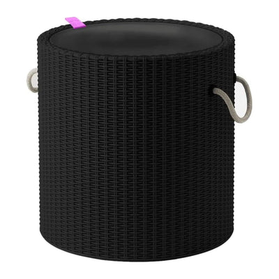 Keter Cool Stool Mesa con almacenaje, asiento, Color antracita