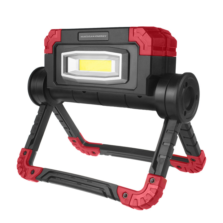 Luz de trabalho LED COB Maclean MCE439, 300 lm, 3 modos de iluminação, fonte de alimentação 4xAA, temperatura de cor de 6500K