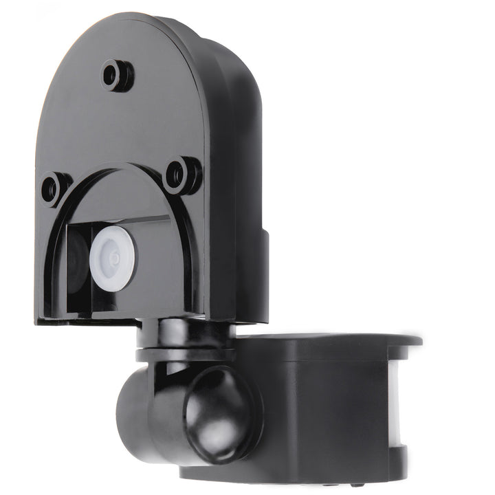 Maclean MCE25 GR Detetor de movimento infravermelho, sensor de movimento e crepúsculo, ângulo de deteção: 180°, alcance de deteção: 5-12 m, instalação do sensor no teto e parede exteriores