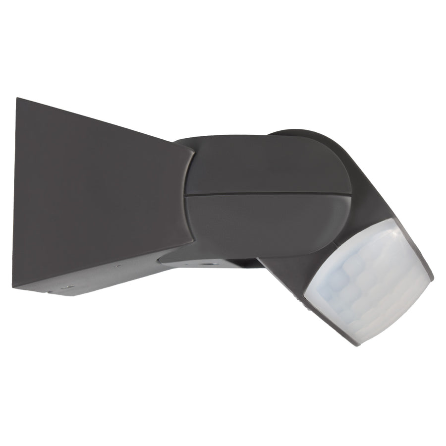 Sensor de movimento infravermelho universal Maclean MCE201 GR com sensor de crepúsculo, alcance: 12 m, detetor de movimento para montagem no teto e na parede, utilização no interior e no exterior