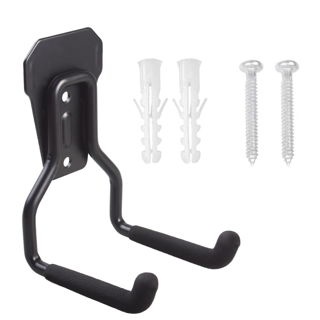 Gancho de garagem Maclean MC-439, suporte de parede para pneus, escadas, bicicletas, gancho de parede para organização, cabide para ferramentas, carga máxima de 35 kg (distância à parede: 9 cm)