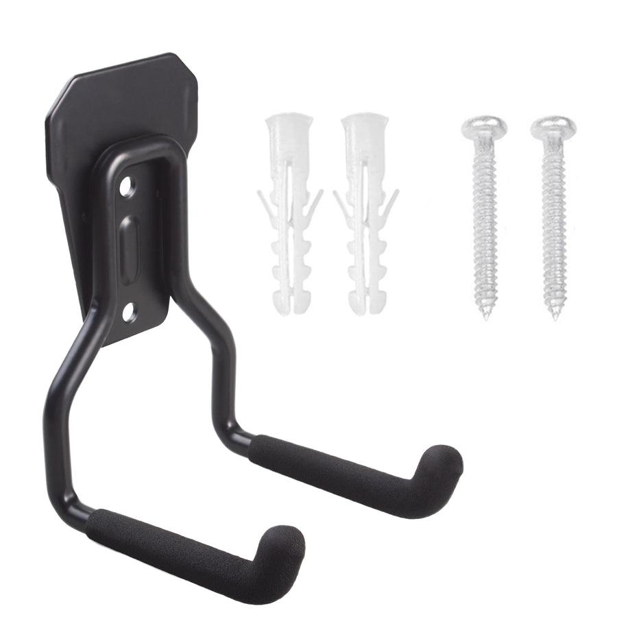 Gancho de garagem Maclean MC-439, suporte de parede para pneus, escadas, bicicletas, gancho de parede para organização, cabide para ferramentas, carga máxima de 35 kg (distância à parede: 9 cm)