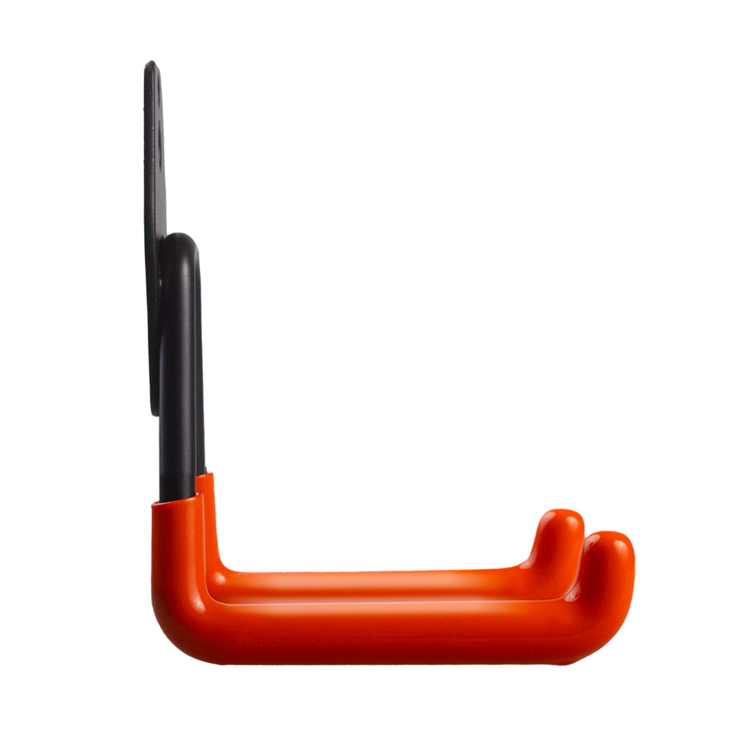 Gancho de garagem Maclean MC-442, suporte de parede para pneus, ferramentas, escada, bicicleta, gancho de parede para organização, gancho duplo de arrumação, cabide para ferramentas (carga máxima: 70 kg)
