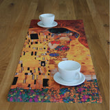 Caminho de Mesa Bertoni em Feltro, 95x33cm, Estampado Beijo