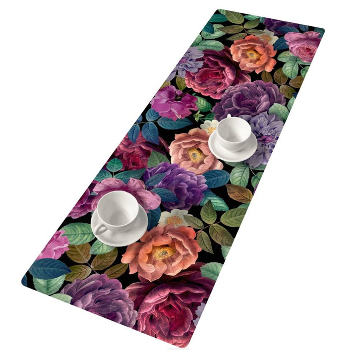 Caminho de Mesa Bertoni em Feltro, 95x33cm, Estampado Enigma