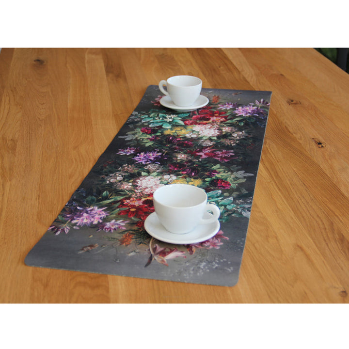 Caminho de Mesa Bertoni em Feltro, 95x33cm, Design de Bouquet