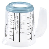 Jarra de medição Keeper com base e pega antiderrapantes, 500 ml, Massimo, azul nórdico