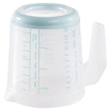 Keeeper Jarra medidora, antideslizante con asa, 1l, Color aguamarina, Masimmo