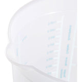 Keeeper Jarra medidora, antideslizante con asa, 1l, Color aguamarina, Masimmo