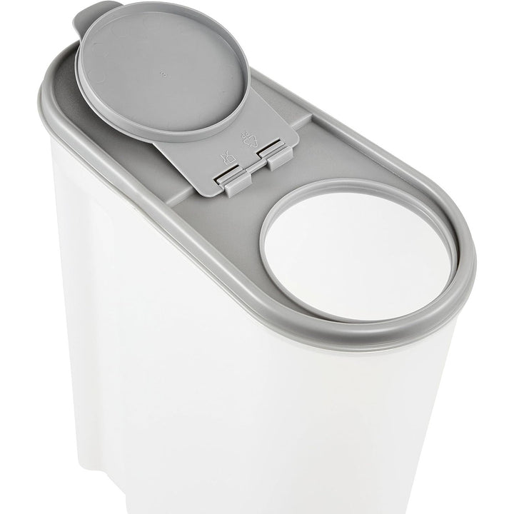 Recipiente para Cereais Keeper, Laterais Transparentes, 5L, Jean