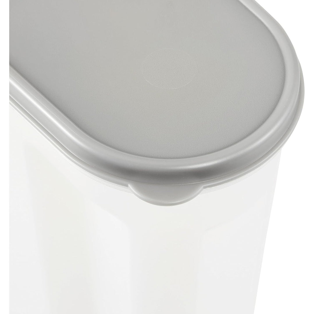 Recipiente para Cereais Keeper, Laterais Transparentes, 5L, Jean
