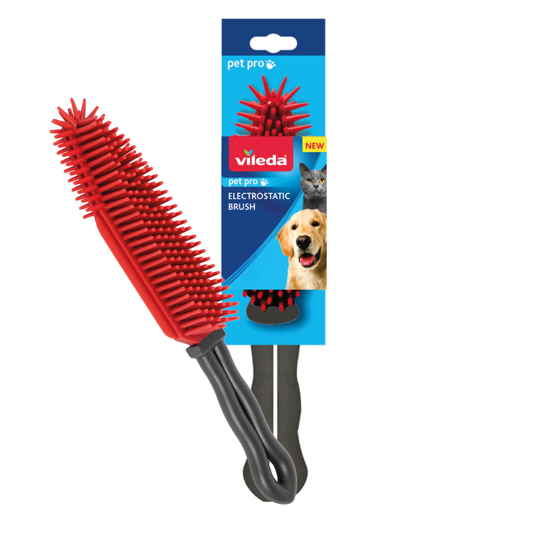 Escova Eletrostática para Pelos e Pelagens Vileda Pet Pro