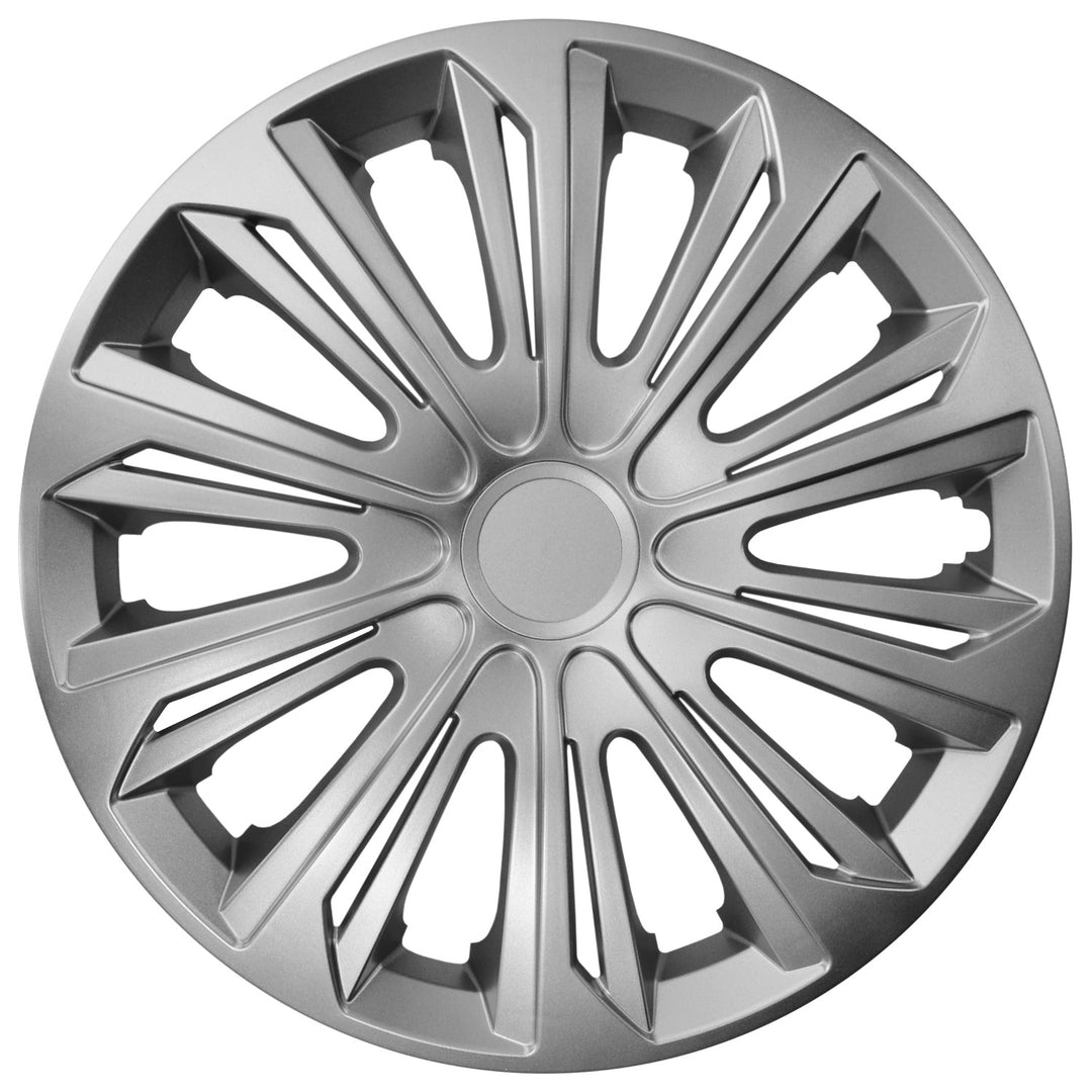 NRM Strong Tapacubos Universal, 14", Color plata, 1 pieza