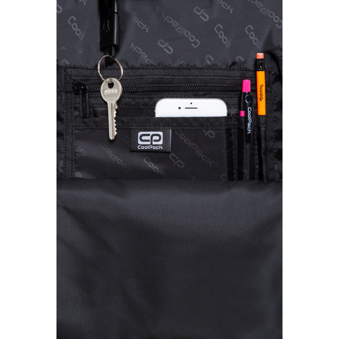CoolPack City Jungle Mochila juvenil escolar, espaciosa y cómoda C48199/F