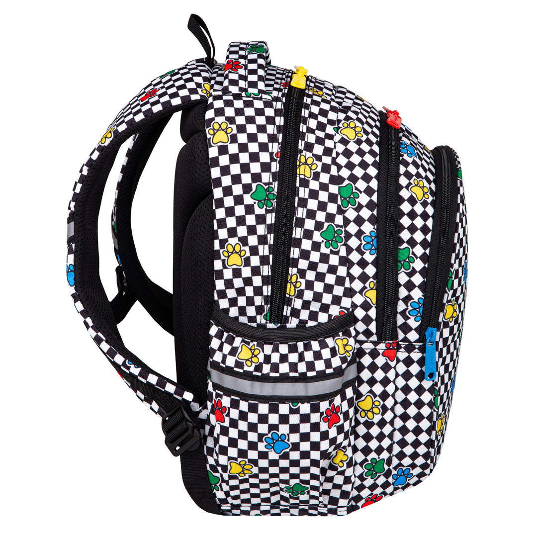 Mochila Coolpack Juvenil, 3 Compartimentos, Costas Contornadas, Jerry Catch Me