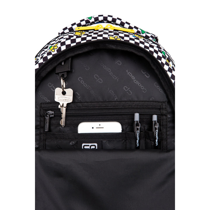 Mochila Coolpack Juvenil, 3 Compartimentos, Costas Contornadas, Jerry Catch Me