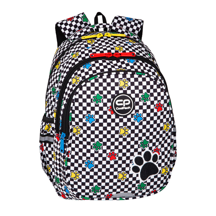 Mochila Coolpack Juvenil, 3 Compartimentos, Costas Contornadas, Jerry Catch Me