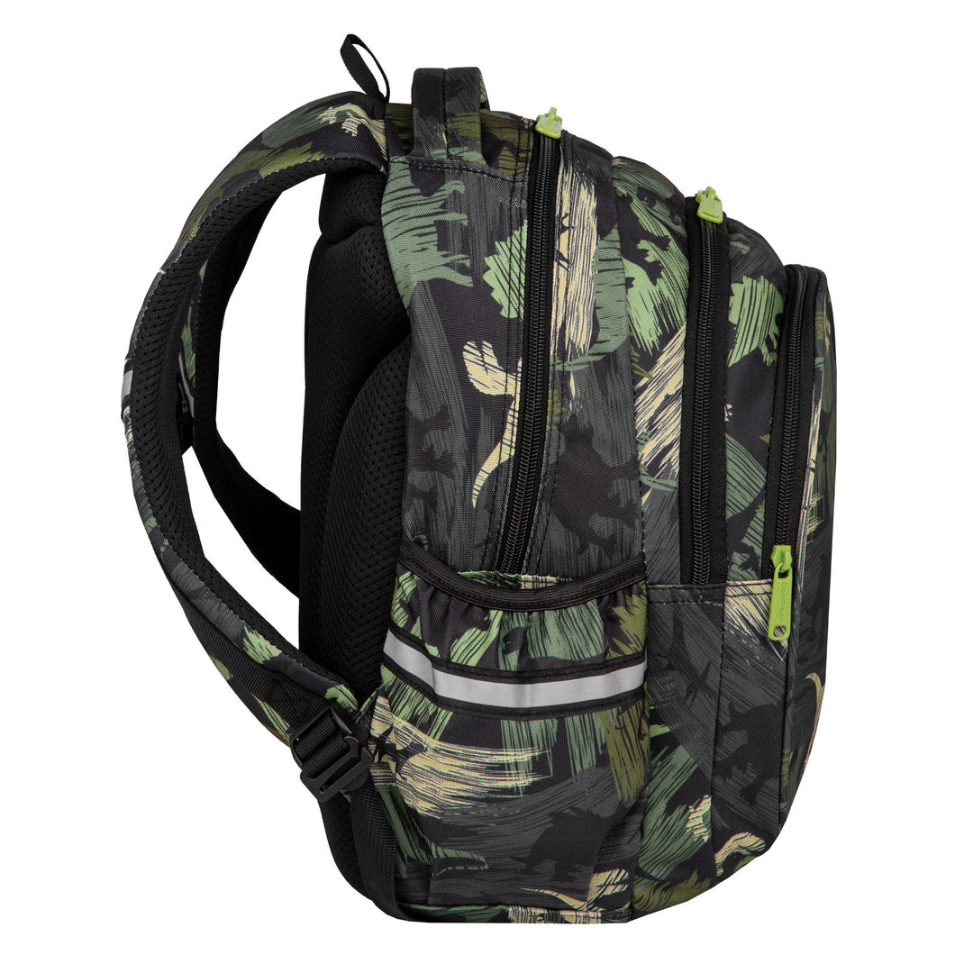Mochila Coolpack Juvenil, 3 Compartimentos, Costas Contornadas, Jerry Adventure Park