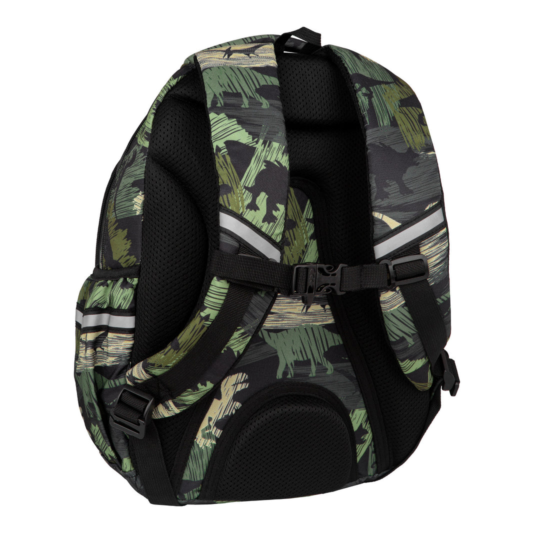 Mochila Coolpack Juvenil, 3 Compartimentos, Costas Contornadas, Jerry Adventure Park