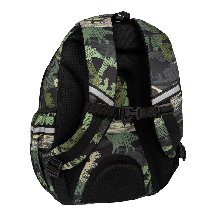 Mochila Coolpack Juvenil, 3 Compartimentos, Costas Contornadas, Jerry Adventure Park