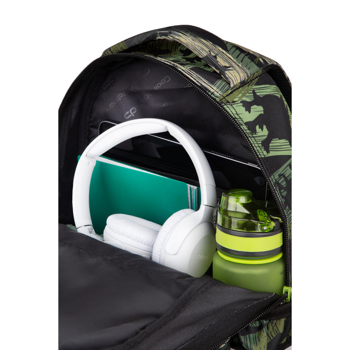 Mochila Coolpack Juvenil, 3 Compartimentos, Costas Contornadas, Jerry Adventure Park