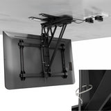 Suporte elétrico de teto para TV Maclean MC-490, suporte para TV TUYA, VESA máx. 600x400, rotação de 90°, 32"-75", carga máxima de 35 kg