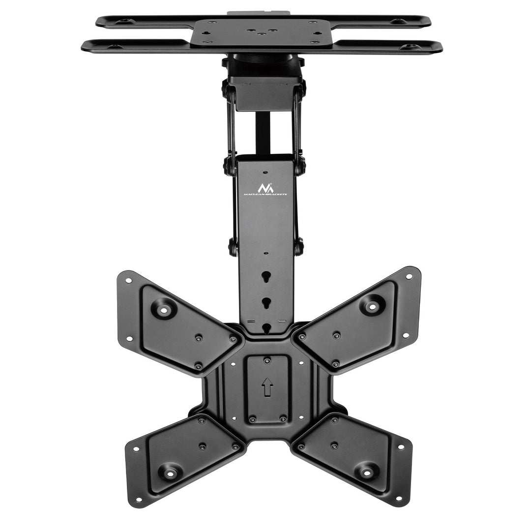 Suporte elétrico de teto para TV Maclean MC-491, suporte para TV TUYA, VESA máx. 600x400, rotação de 90°, 23"-65", carga máxima de 30 kg