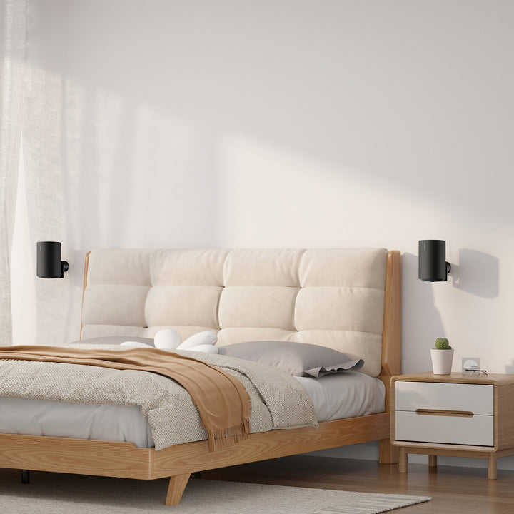 Maclean MC-495 Soporte de pared para altavoz Sonos, Sonos Era 100 &amp; 300, 2 piezas