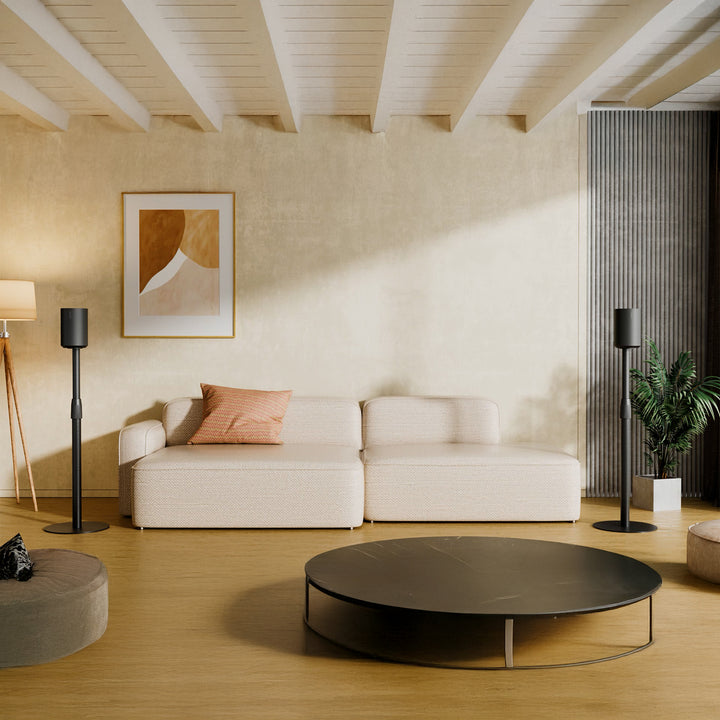 Maclean MC-496 Soporte de suelo para altavoces Sonos, Sonos Era 100 & 300, 2 unidades