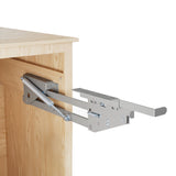 Elevador de prateleiras extensível para cozinha Maclean MC-497, de encastrar, 5-20 kg, 820 x 168 x 106 mm