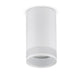Maclean MCE361 W Candeeiro/tubo de montagem superficial, spot, redondo, alumínio, GU10, 55x105 mm, branco