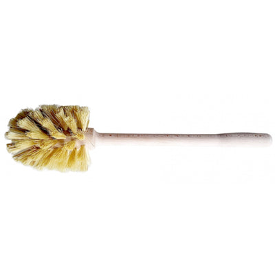 Suporte para escova de sanita Starmann com cabo em madeira de faia, escova de sanita clássica, Tampico, 6/306F
