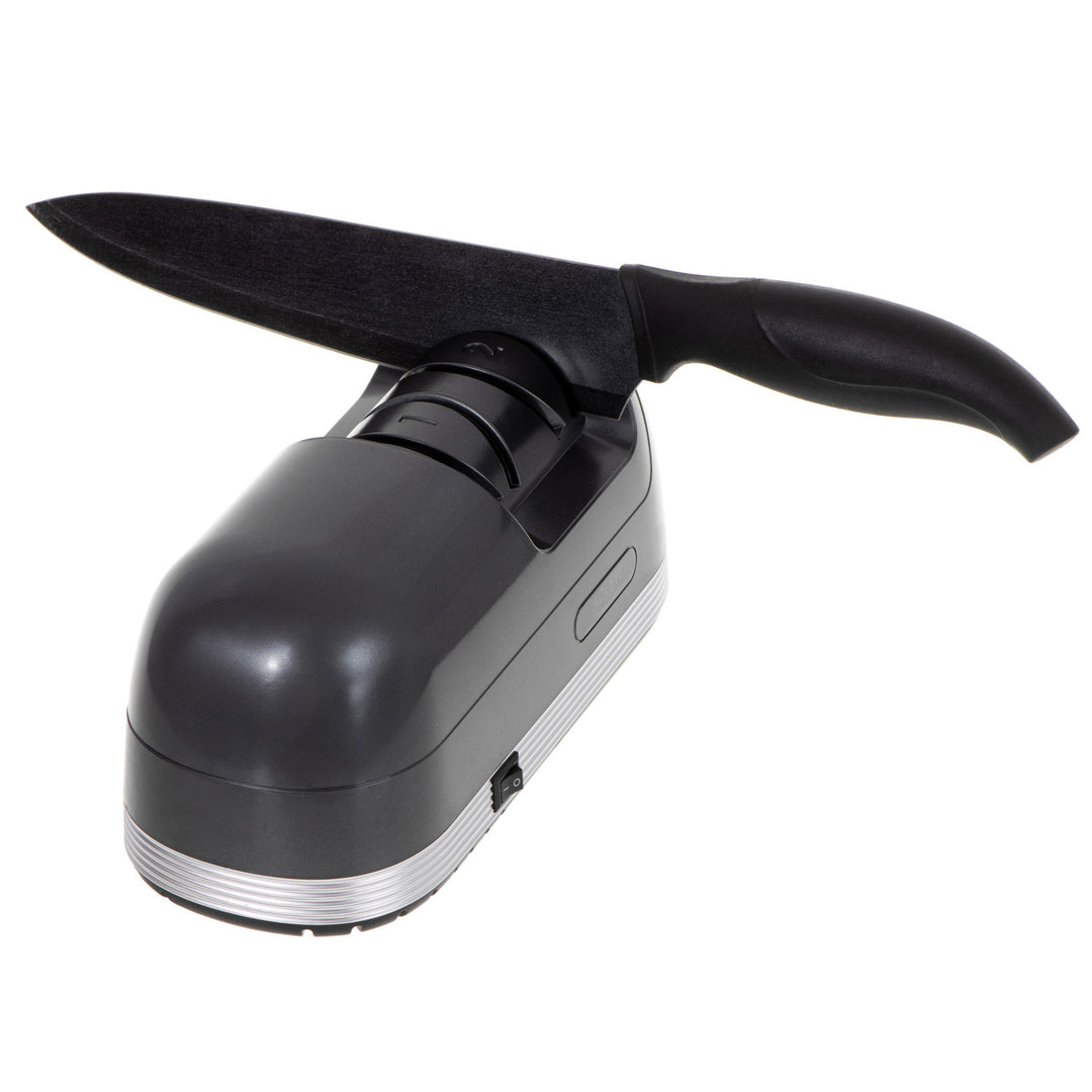 Afilador eléctrico para cuchillos Adler, potencia 60 W, sistema de 2 etapas AD 4508