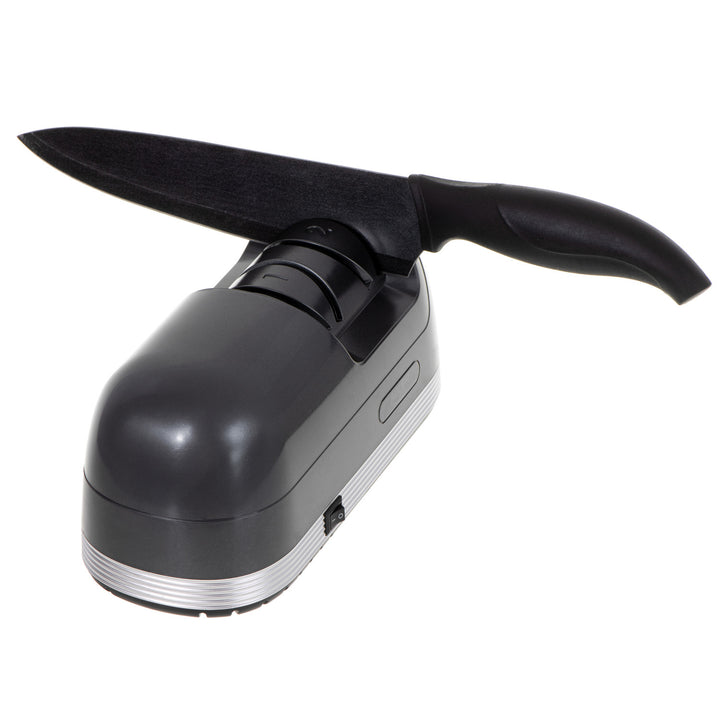 Afilador eléctrico para cuchillos Adler, potencia 60 W, sistema de 2 etapas AD 4508