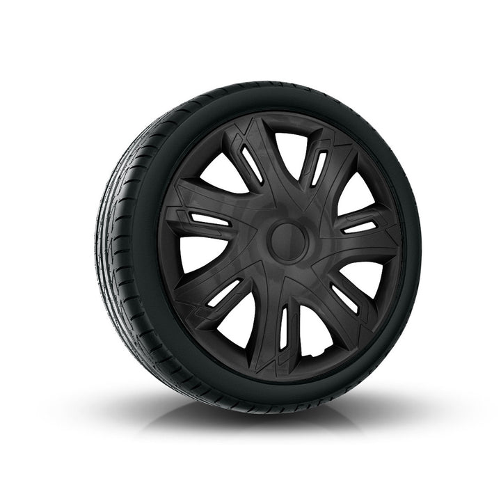 Calota universal 16" NRM N-Power preto mate 1 unid.