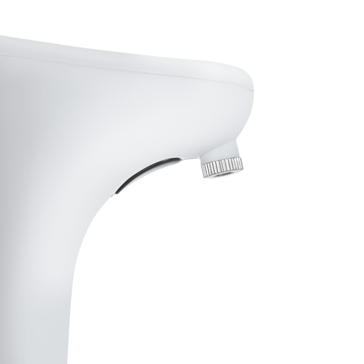 Dispensador automático ProMedix, recipiente dispensador para sabonetes líquidos, desinfetantes, 300 ml, 4 unidades AA, branco, PR-540 W