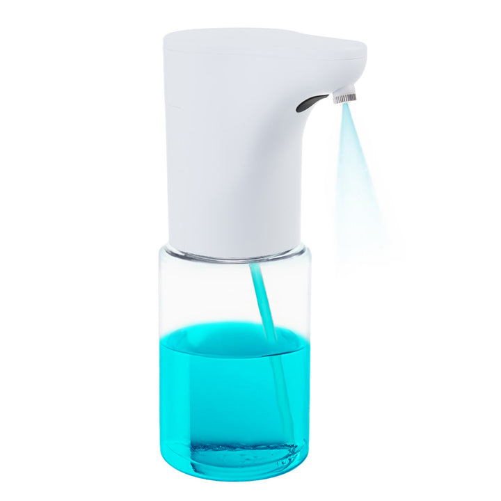Dispensador automático ProMedix, recipiente dispensador para sabonetes líquidos, desinfetantes, 300 ml, 4 unidades AA, branco, PR-540 W