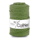 Cordão de algodão ColiNea com núcleo de algodão, entrançado, 5 mm, 100 m, cor pistacho