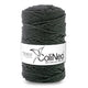 Cordão de algodão ColiNea com núcleo de algodão, entrançado, 5 mm, 100 m, cor antracite