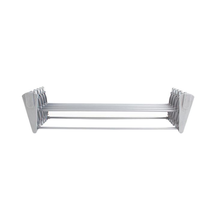 Máquina de secar roupa ABJ, de parede, dobrável, cinzento, 50 cm
