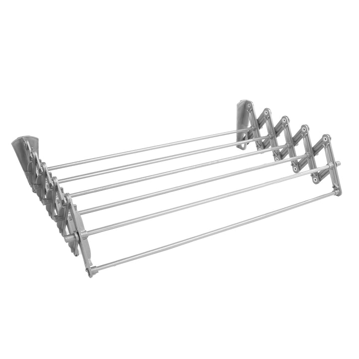 Máquina de secar roupa ABJ, de parede, dobrável, cinzento, 70 cm