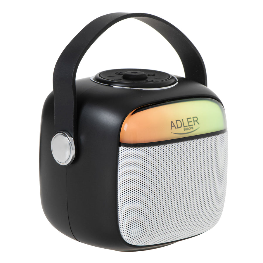 Altavoz inalámbrico Adler, con micrófono, para karaoke, Bluetooth, AD 1199 B